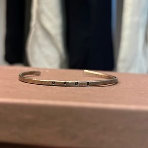 Oxidized Sterling Silver MAUI Cuff